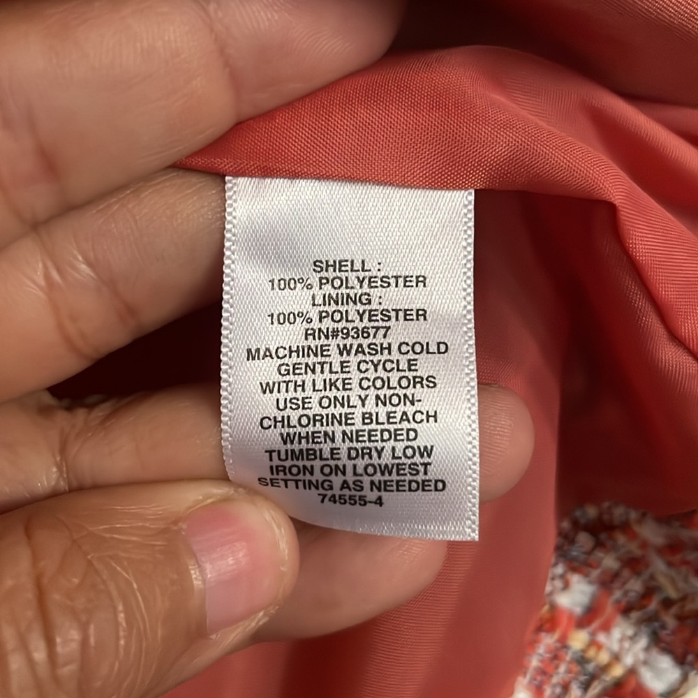 Liz Claiborne Women’s Liz Regular Fit Double Breasted Blazer (NWT) - Picture 4 of 7